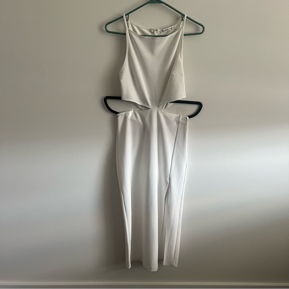 Abercrombie and Fitch cut out sides midi dress